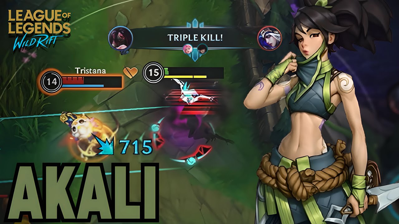 Wild Rift Akali Build CRAZY STRONG PROJECT AKALI GAMEPLAY!! | Wild Rift (Build + Runes) - YouTube
