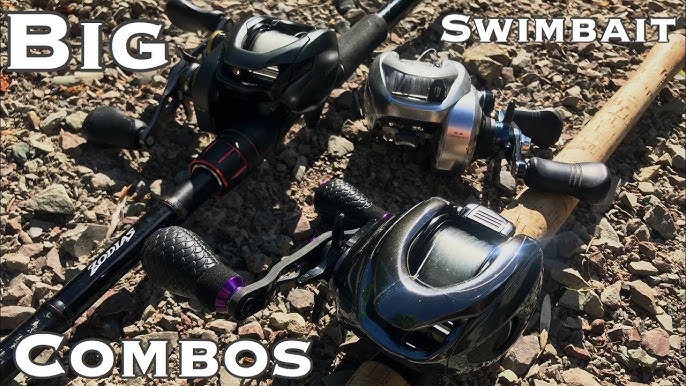 What ROD, REEL, LINE SETUP to use for different SWIMBAIT types