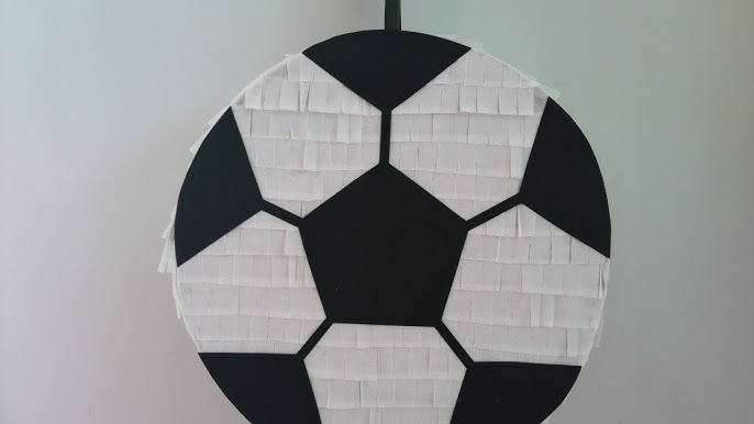 HOW TO MAKE A FOOTBALL / SOCCER BALL PINATA