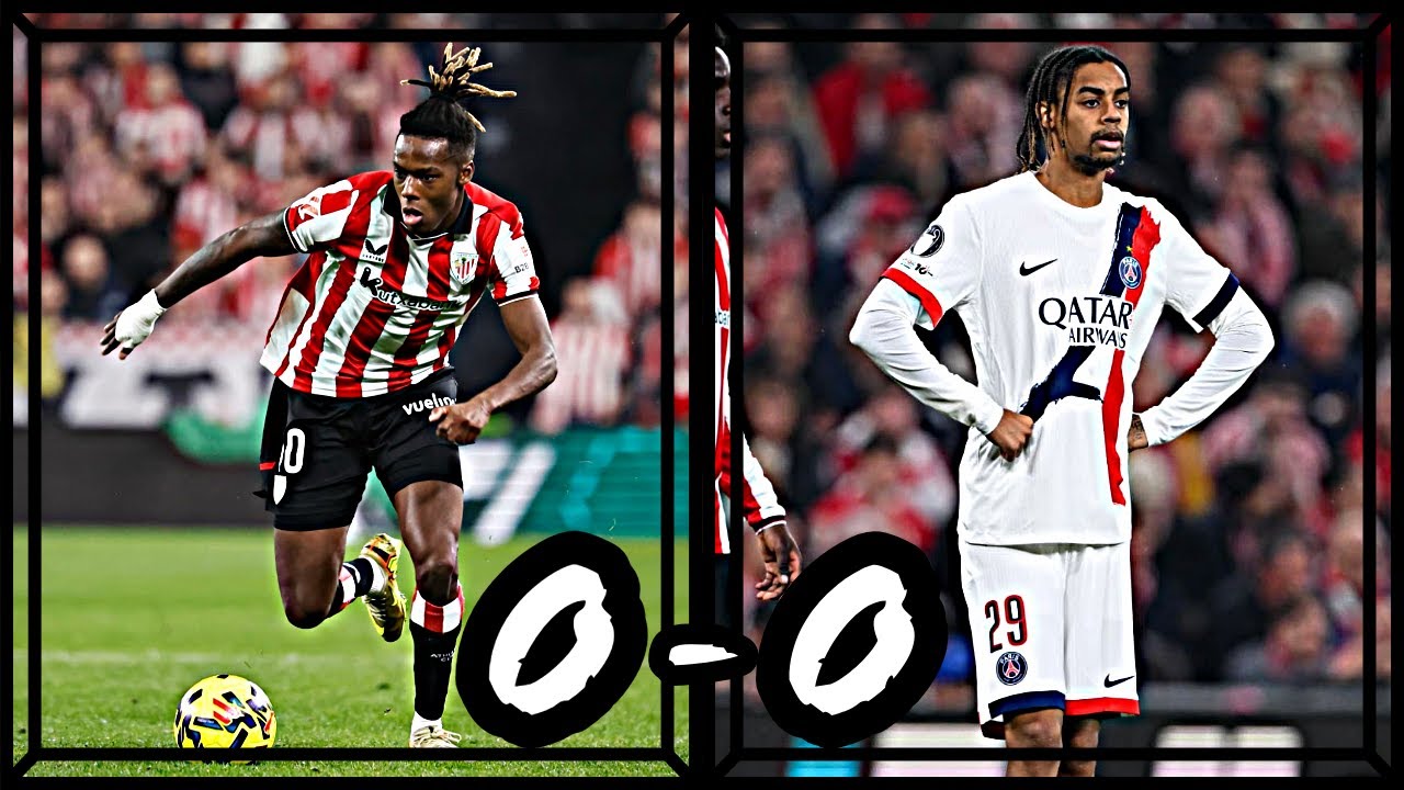 PAS BON... Le PSG se fait SURPRENDRE par Bilbao (Bilbao 0-0 PSG) !