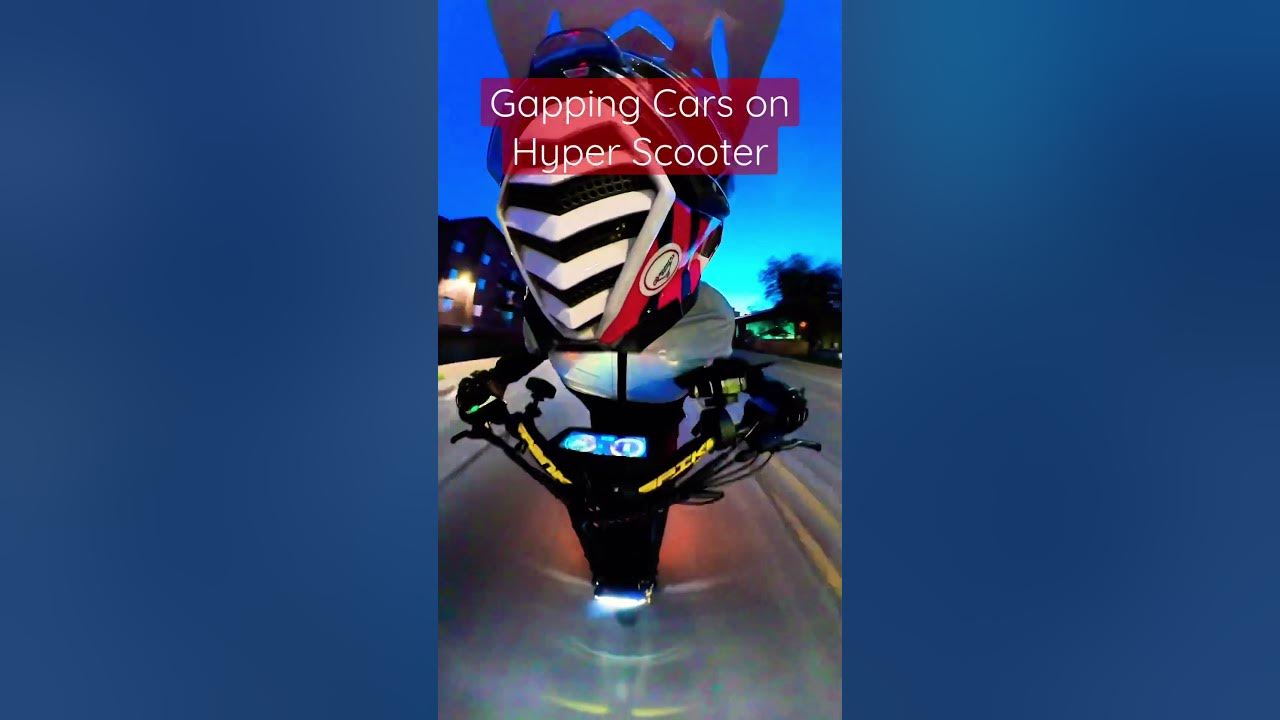 Hyperscooter - c'est la différence avec l'e-scooter normal !