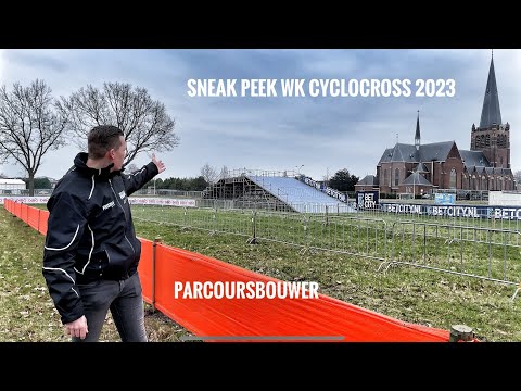 Sneak preview World Championship Hoogerheide 2023 / Parcours check met Jens van der Poel!