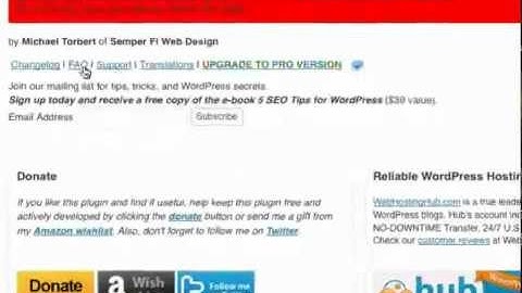 WordPress Tutorial ~ How To Install & Configure All In One SEO Pack