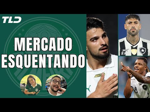 PALMEIRAS SEGUE NO MERCADO APÓS FECHAR CONTRATAÇÃO DE BARBOZA E AGUARDA A LIBERTADORES