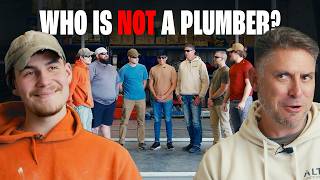 5 Real Plumbers vs 2 Secret Handymen