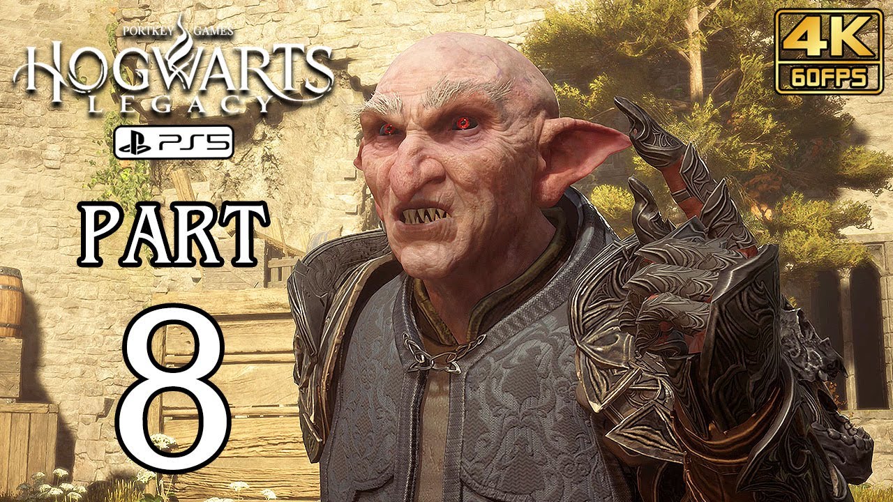 HOGWARTS LEGACY Walkthrough PART 8 (PS5) No Commentary Gameplay @ 4K 60ᶠᵖˢ ✔