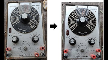 Signal generator Vintage tube