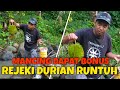 dapat rejeki durian runtuh saat berangkat mancing di sungai belakang rumah