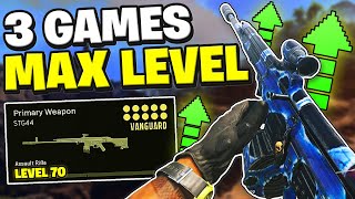 MAX WEAPON LEVEL IN 3 GAMES!! New FASTEST Way to LEVEL UP Guns in Warzone