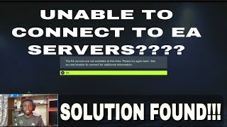 CANT CONNECT TO EA SERVERSHOW TO FIX UNABLE TO CONNECT TO EA SERVER ERROR IN FIFA 22|EASY FIX