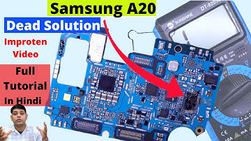 Samsung A20 Dead Problem Solution | A20 network IC jumper 100% Samsung A20 Dead Problems What To Do?