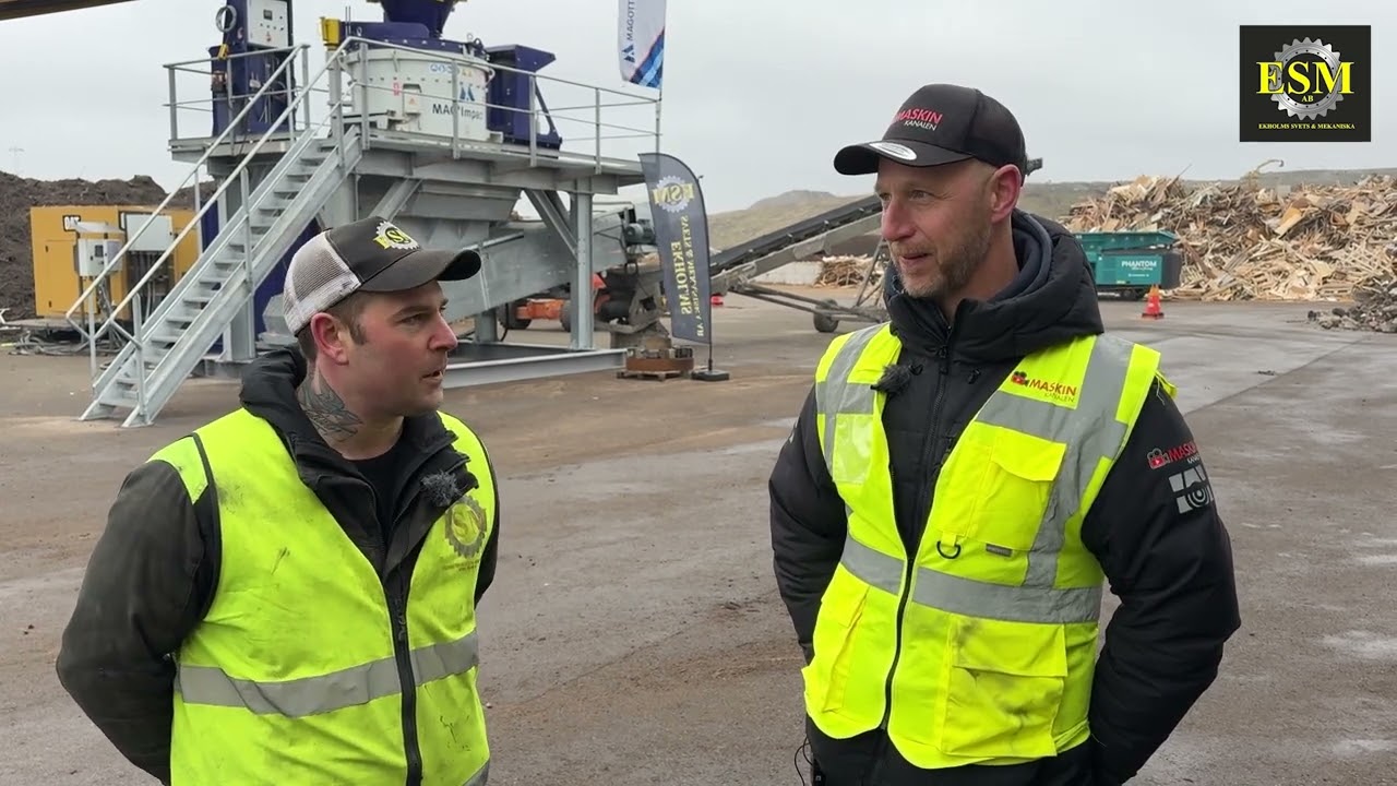 Live-demo med Ekholms Svets & Mekaniska AB