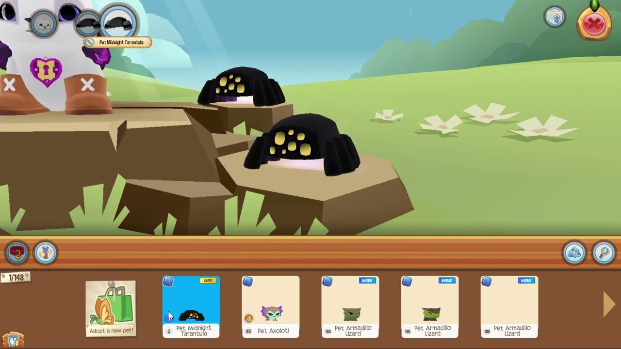 TRYING OUT THE NEW DUAL PETS FEATURE | Two Pets Equipped in Animal