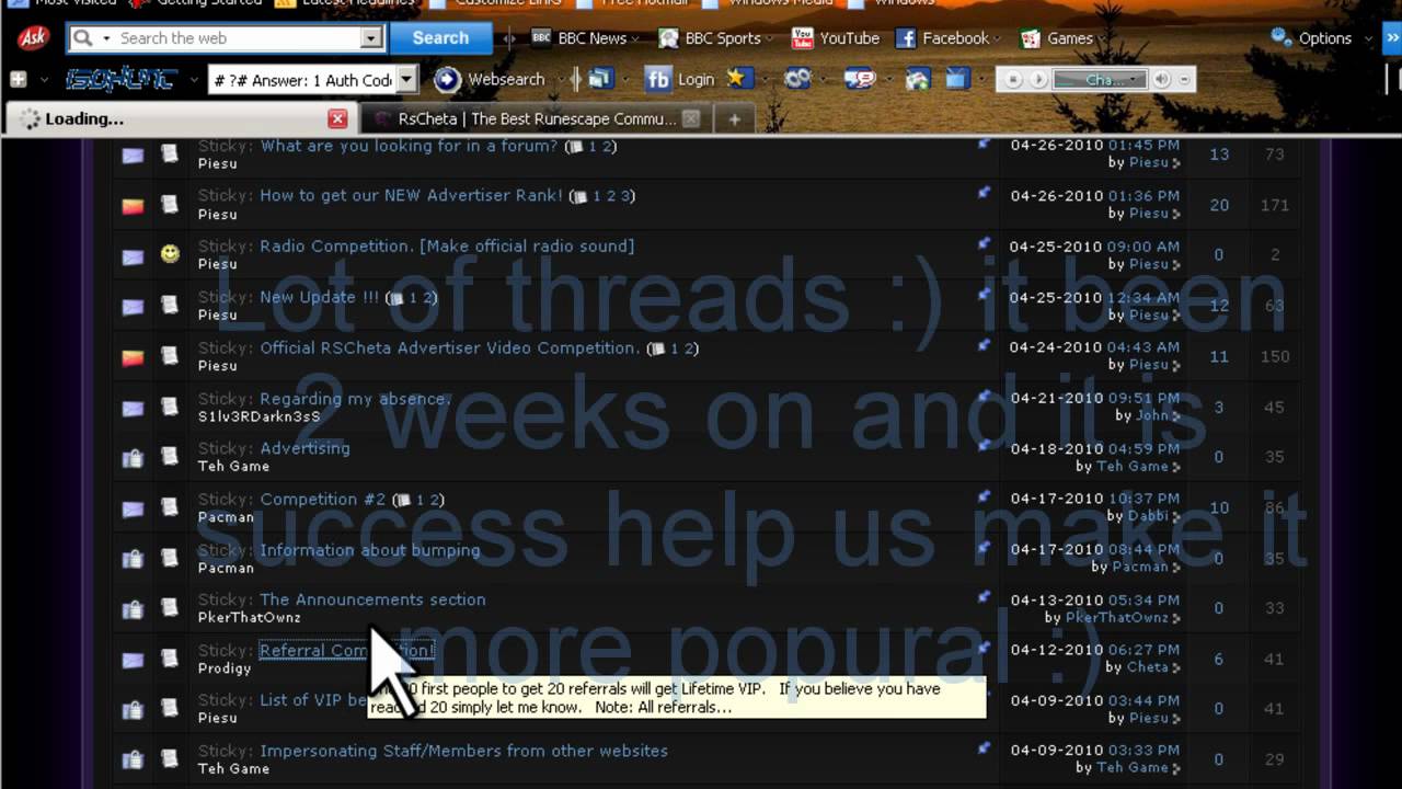 RSCheta.org Best runesape coumminity