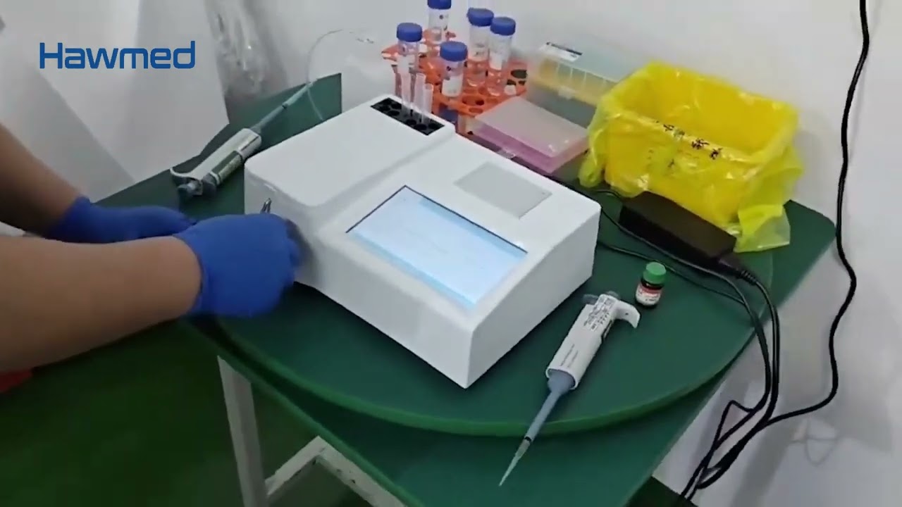 Operation Guide of Hawmed HM100 Semi Auto Chemistry Analyzer