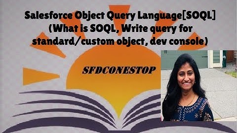 Salesforce Object Query Language - SOQL Session 1