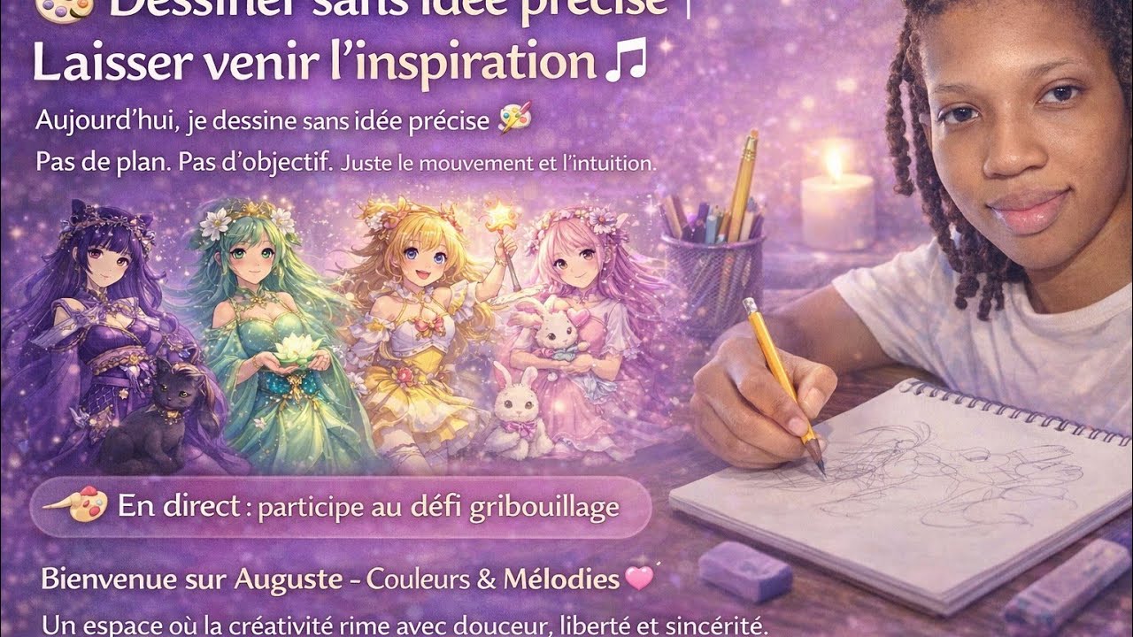 🎨 Dessiner sans idée précise | Laisser venir l’inspiration