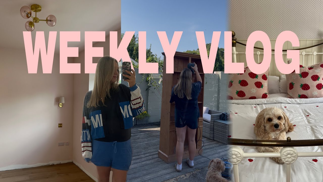 baby haul, DIY projects & house updates // weekly vlog