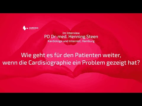 Wie geht es für den Patienten weiter, wenn die Cardisiographie ein Problem gezeigt hat?