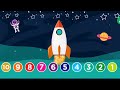 Aprendendo os números de 1 a 10 | Quebra-cabeça infantil | Jogo educativo com foguete 🚀 | Espaço