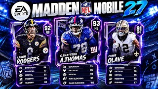 Madden Mobile 27 Building The Best Team screenshot 4