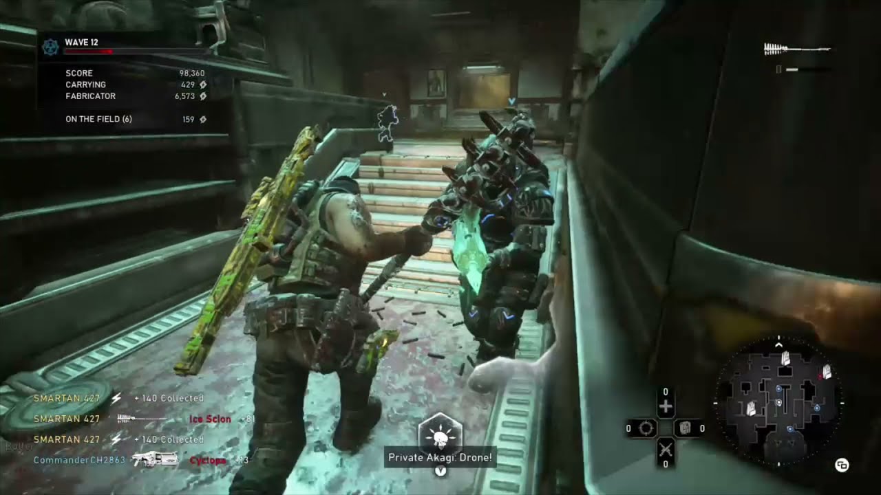 Gears 5 Horde: Breaker Mace Nomad (no-cards, no-perks Master challenge)