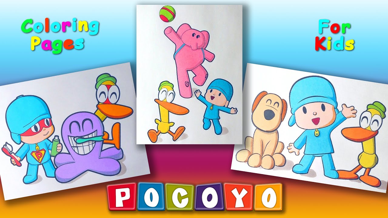 Pocoyo Coloring Sheet 24