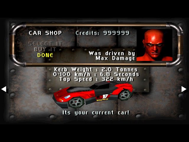 Screenshot of Twisted Metal 4 (PlayStation, 1999) - MobyGames