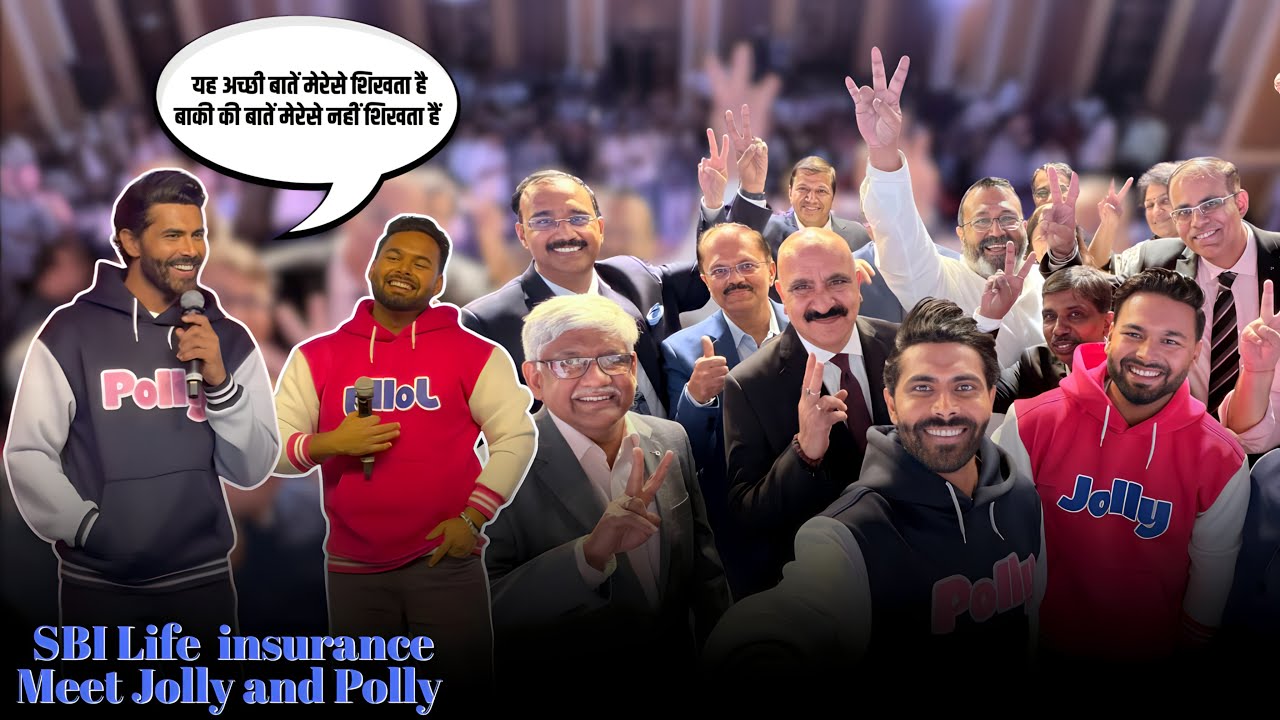 SBI Life insurance Meet Jolly and Polly | Ravindra Jadeja, Rishabh Pant | Bollywood Chronicle