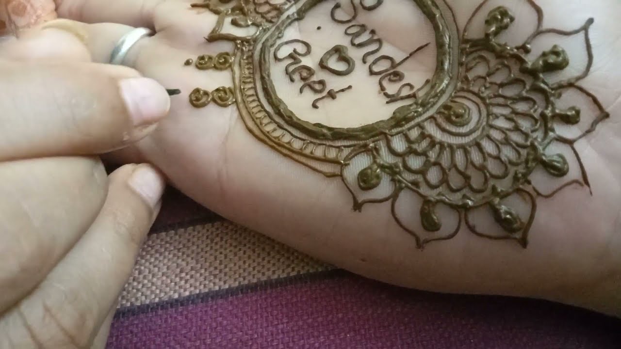 Simple Mehndi Designs For Bride - Wedding Mehndi