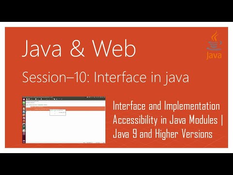 Interface and Implementation Accessibility in Java Modules | Java 9 and Higher Versions