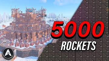 How Shooting Over 5,000 Rockets leads to Server Wide Domination - Atlas EU 2x Rewipe