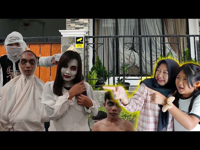 UBAH RUMAH RERE JADI WAHANA RUMAH HANTU 👻 !! SERAM BANGET | RERE CHANNEL class=