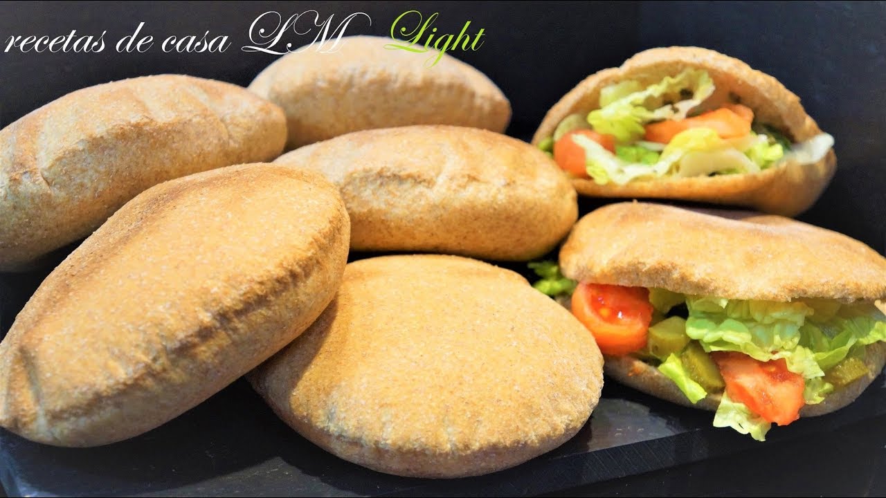 PAN DE PITA 100 INTEGRAL CON TRUCO YouTube pan-de-pita-100-integral-con-truco-youtube