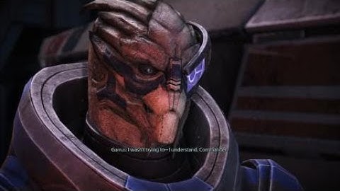 Mass Effect 1 Legendary Edition Garrus Is Happy He Left C-Sec