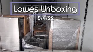 5/4/22 *Unboxing* Appliance Liquidation Truckload - Lowes SDR Program (Scratch/Dent + Returns)