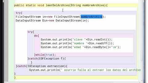 archivo java(acceso aleatorio y secuencial)