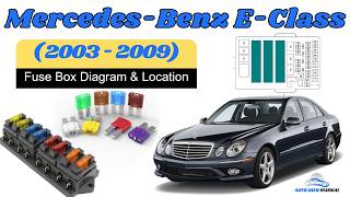 Fuse Box Location & Diagrams: Mercedes-Benz E-Class (2003-2009) Owner's Manual