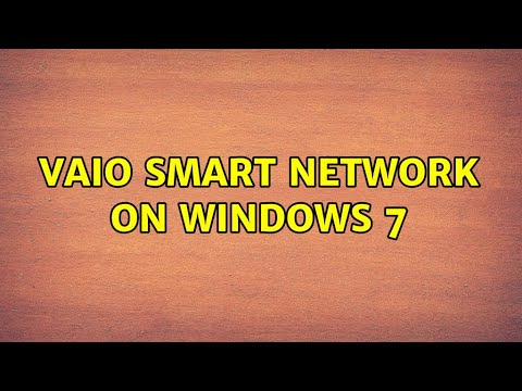 vaio smart network utility windows 10