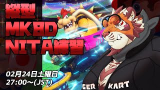 【#shorts】縦型MK8D NITA練習 240224【#太鼓腹琥珀主】