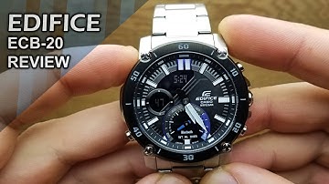 Another cool Edifice from Casio - Edifice ECB-20 Review