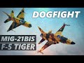 Mig-21Bis Vs F-5 Tiger Taking the Mig-21 Vertical | Dogfight | Digital Combat Simulator | DCS |