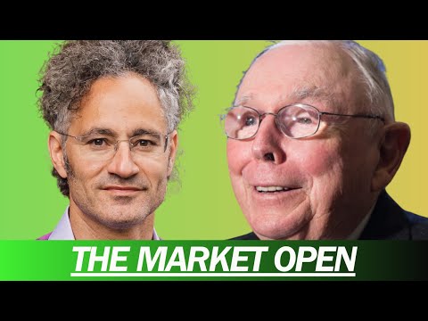 CHARLIE MUNGER PASSES AWAY, AMAZON RELEASES THEIR PALANTIR COMMPETITOR, 10 YEAR AT 4.2 | MARKET OPEN Episode cover
