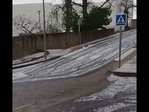 Trombas de lluvia y granizo afectan a diversos puntos de la provincia
