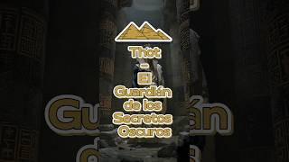 Thot: El Guardián de los Secretos Oscuros 🐦 #cultura #mitologia #egipto #dioses #mitos #historia