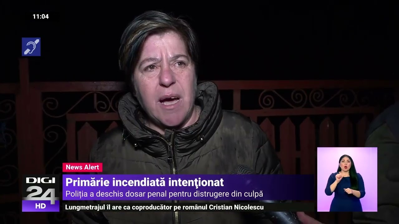 Incendiu la o primărie din Argeș. Pompierii spun că focul a fost pus intenționat