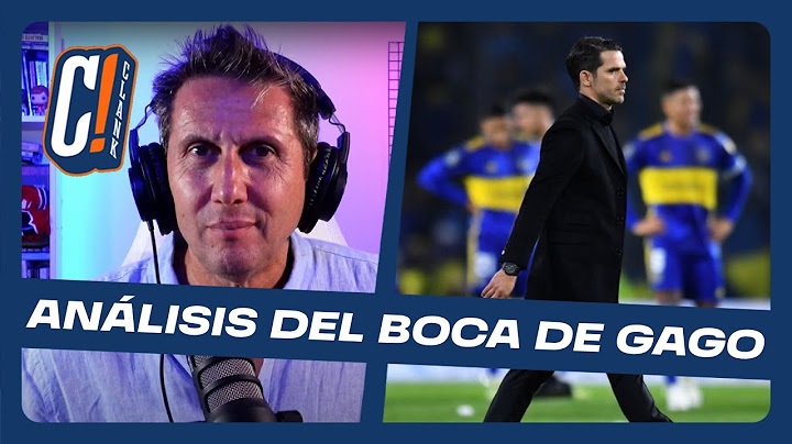 ¿Cómo funciona el Boca de Gago? Juan Pablo Varsky analiza tácticamente al equipo Xeneize