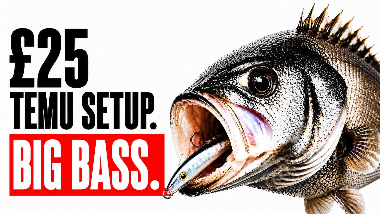 Can a £25 TEMU Combo Really Catch Big Bass