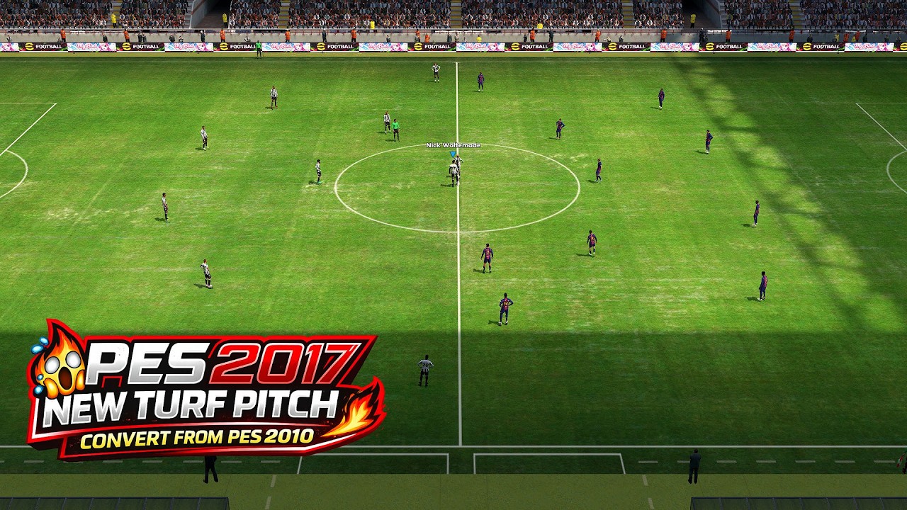 😱 В PES 2017 появилась новая технология газона, скопированная из PES 2010 🔥