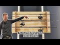 Wandhalter fr Ruten / Angeln aus Holz selber bauen! GEWINNSPIEL /  Clemens der Zimmermann - YouTube